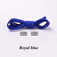Load image into Gallery viewer, 1Pair No tie Shoelaces Round Elastic Shoe Laces For Kids and Adult Sneakers Shoelace Quick Lazy Laces 19 Color Shoestrings