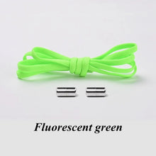 Load image into Gallery viewer, 1Pair No tie Shoelaces Round Elastic Shoe Laces For Kids and Adult Sneakers Shoelace Quick Lazy Laces 19 Color Shoestrings
