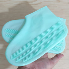 Load image into Gallery viewer, Recyclable Silicone Overshoes Reusable Waterproof Rainproof Men Shoes Covers Rain Boots Non-slip Washable 6 Colors S/M/L